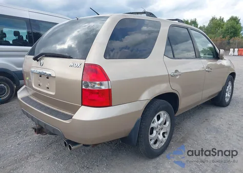 2001 Acura Mdx from USA, damaged, VIN 2HNYD18831H513502